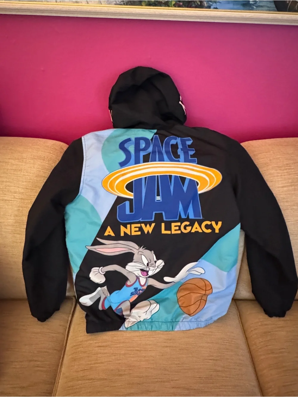 Members Only x Looney Tunes Space Jam 2 Windbreaker